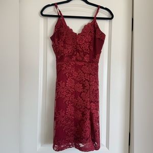 Blashe Red/Maroon Dress